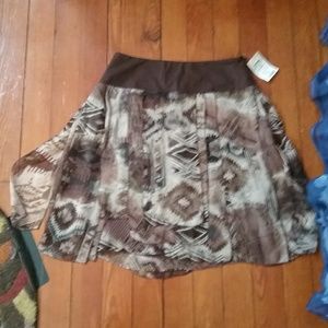 Women Silk Skirt  size 4